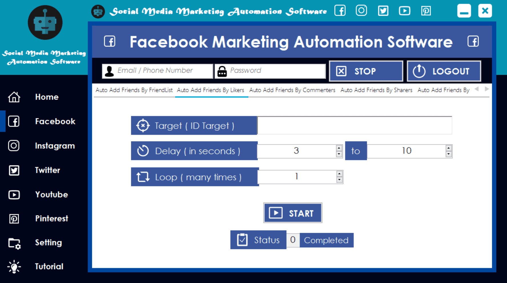 Auto Add Friends By Likers