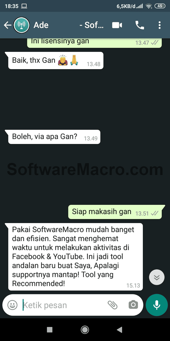 Testimonial Social Media Marketing Automation Software - SoftwareMacro.com